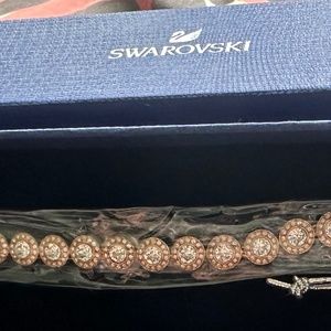 Swarovski Crystal Halo Link Bracelet